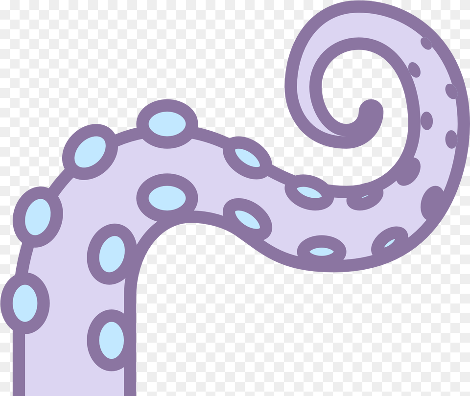 Tentacle Clipart Blue Octopus Tentacle Icon, Animal Free Png