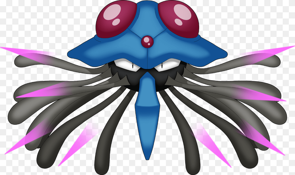 Tentacruel Used Poison Sting By Verona7881 Cartoon, Graphics, Art, Baby, Person Png