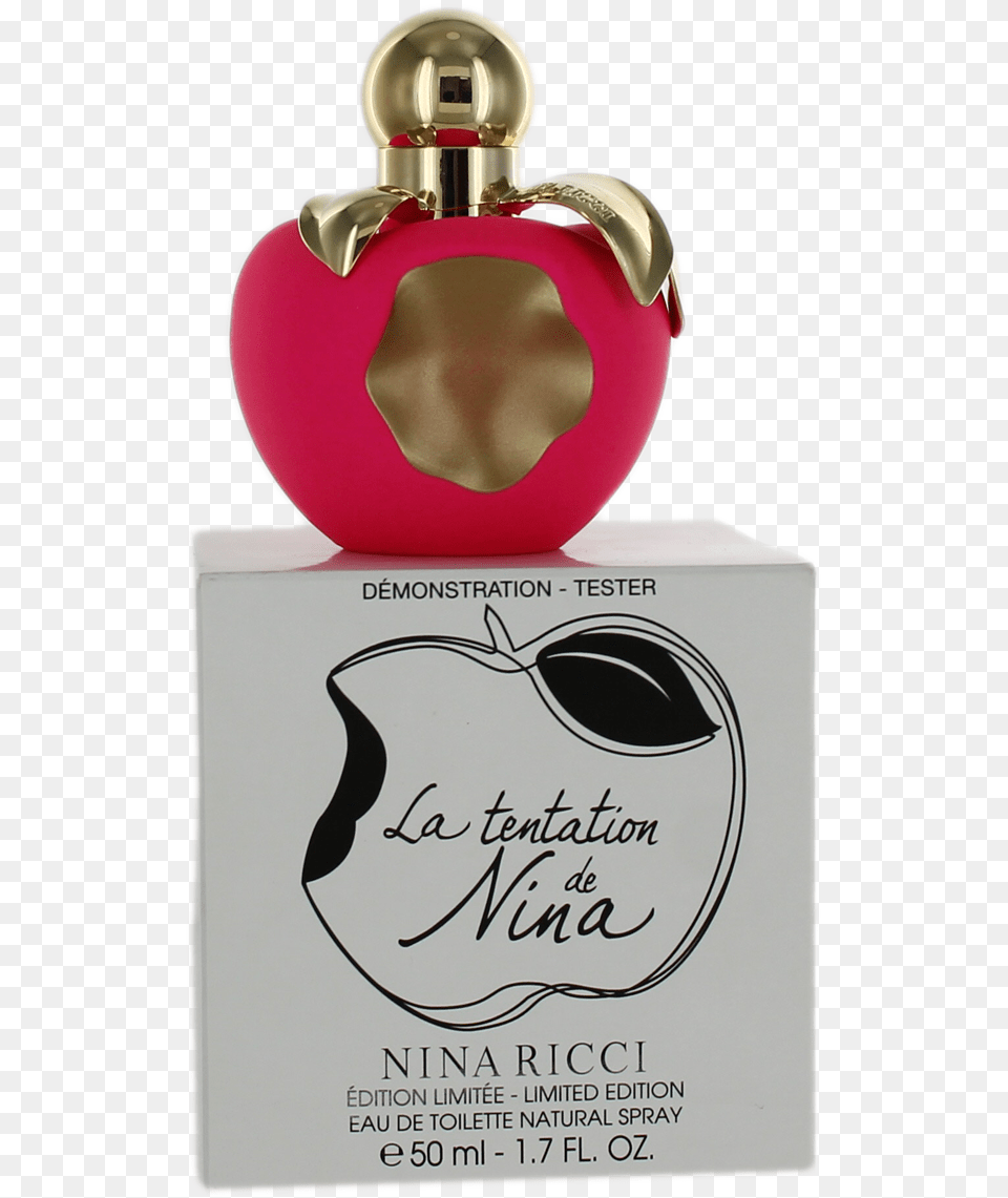 Tentation De Nina Ricci Tester, Bottle, Cosmetics, Perfume Free Transparent Png