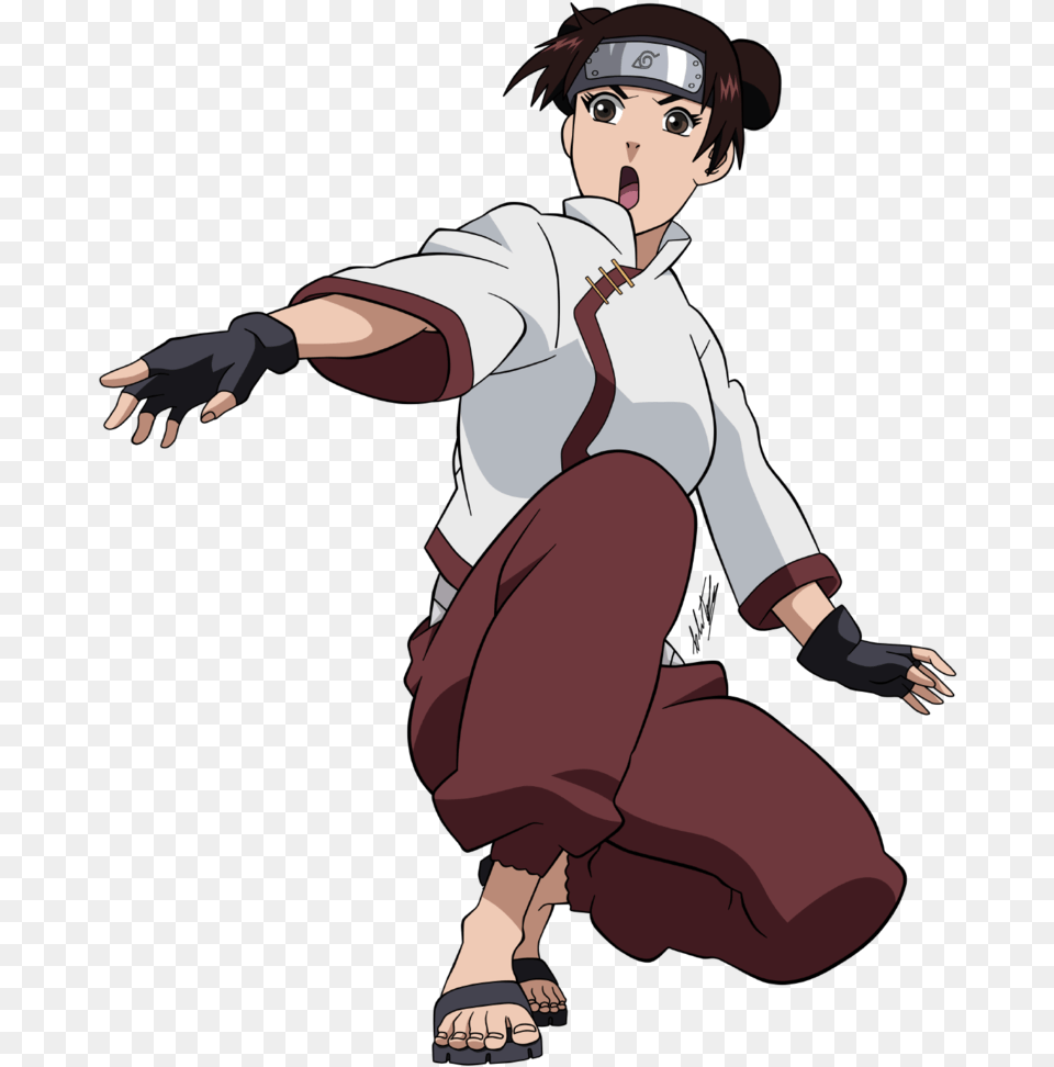 Tenten Naruto Full Body Tenten, Book, Comics, Publication, Person Png