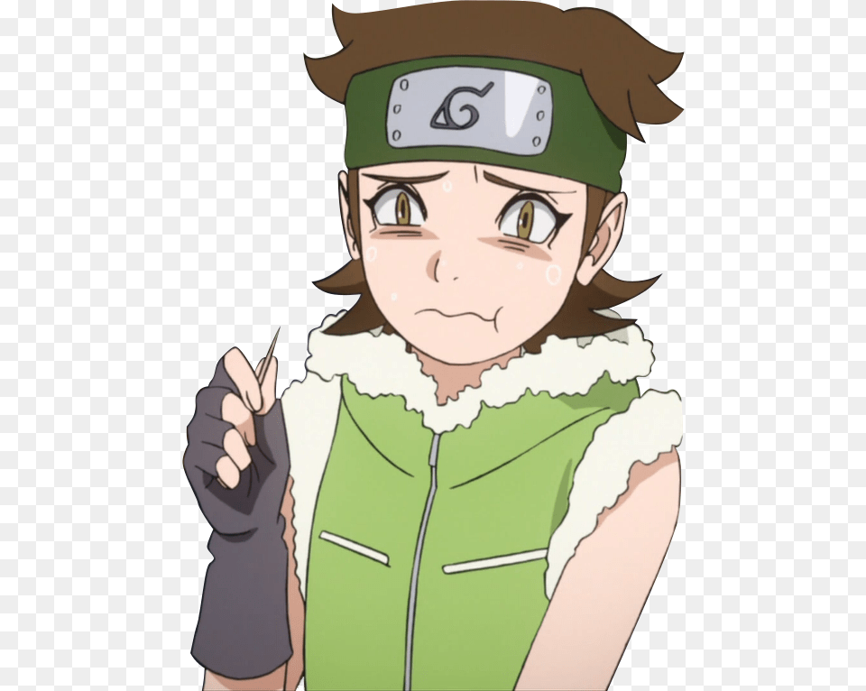 Tenten Unamused Urashiki Smirking Naruto Cartoon, Baby, Person, Anime, Face Png Image