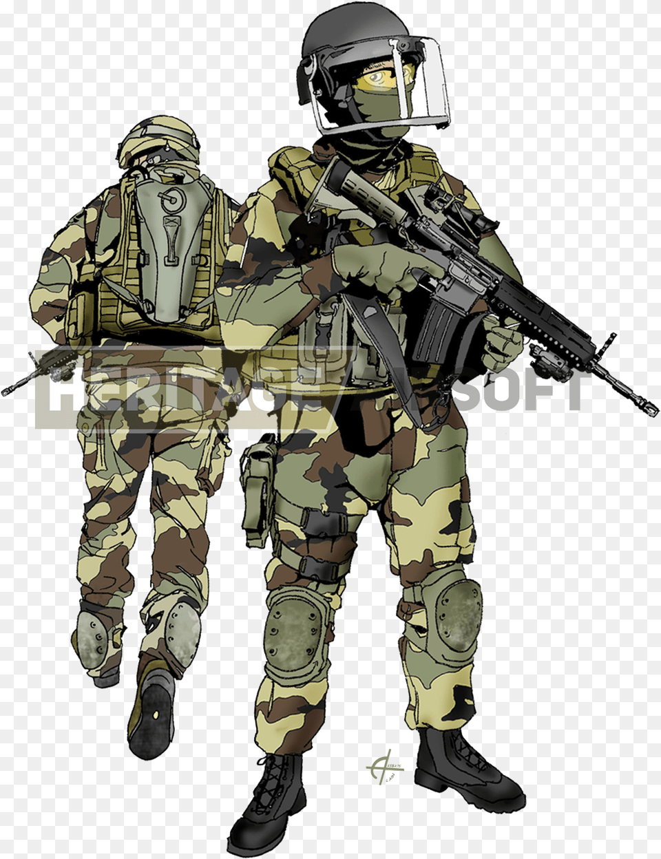 Tenue Armee De Terre, Military Uniform, Military, Weapon, Gun Png