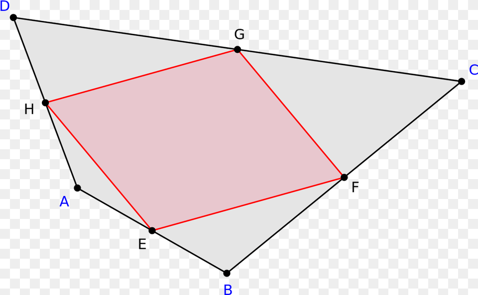 Teorema Varinona Geometriya, Triangle, Bow, Weapon Free Png Download