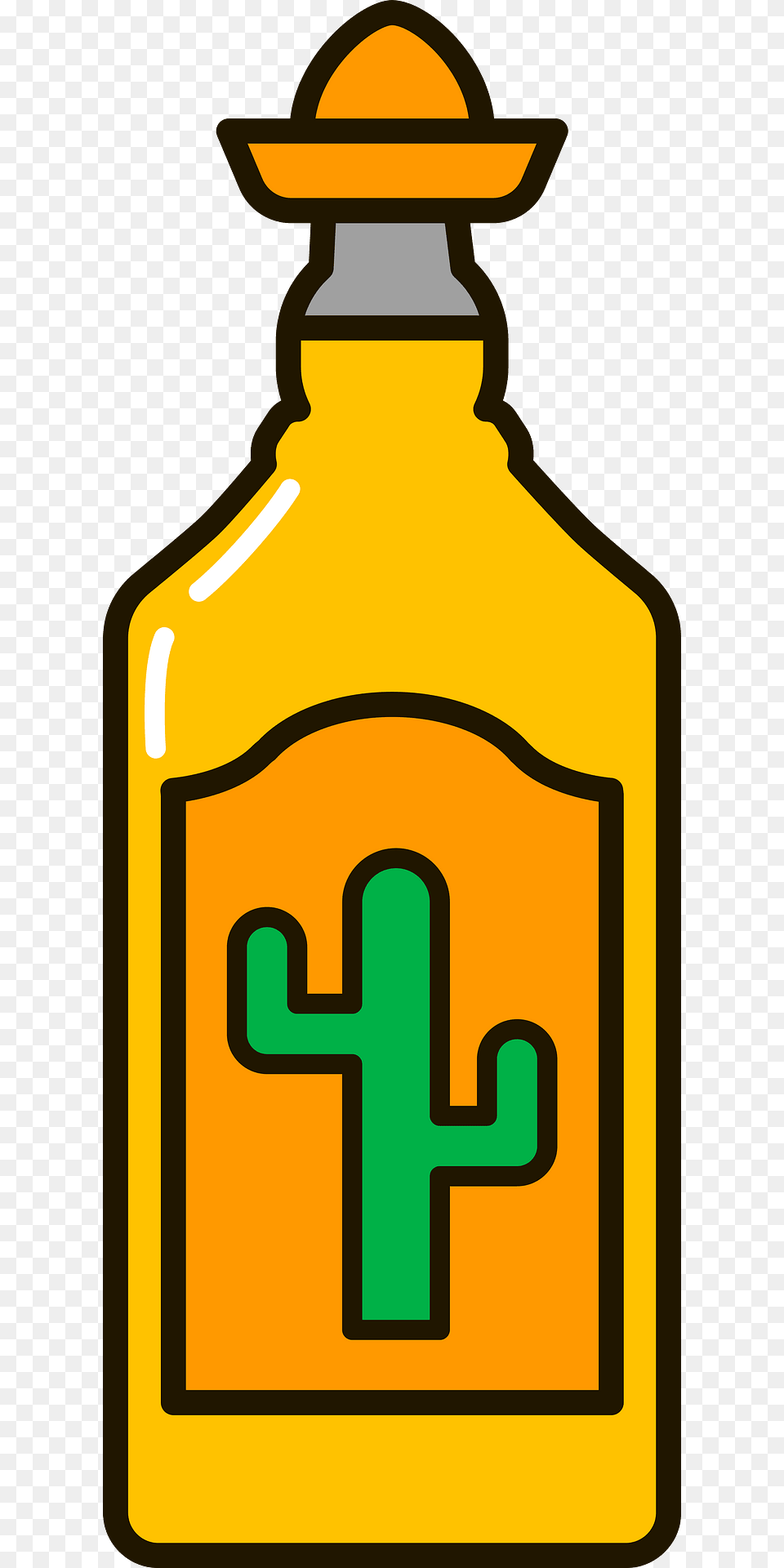 Tequila Bottle Clipart, Alcohol, Beverage, Liquor, Food Free Transparent Png