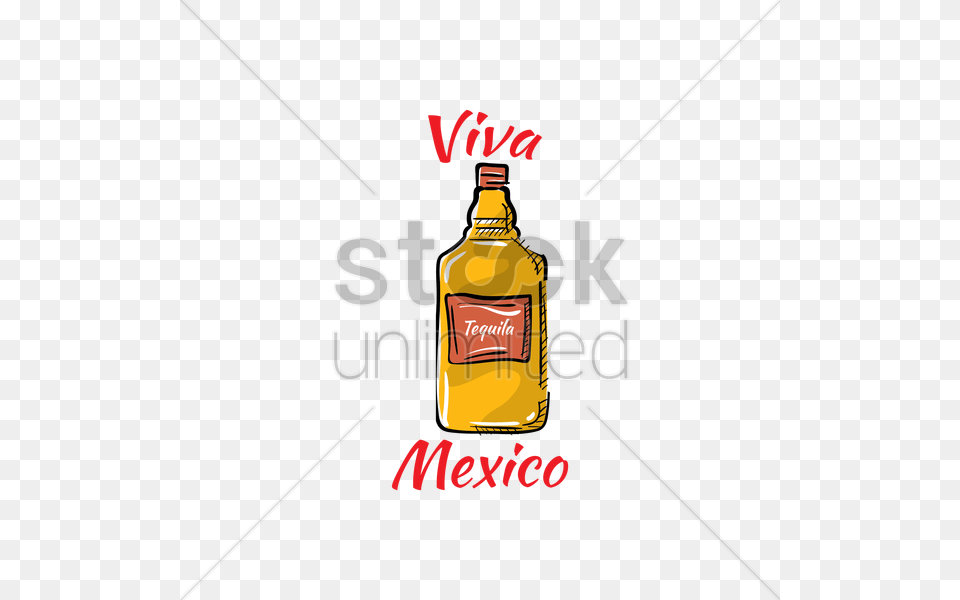 Tequila Bottle Vector Image, Alcohol, Beer, Beverage, Liquor Free Png Download