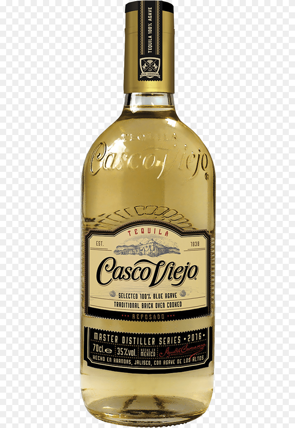 Tequila Casco Viejo Tequila, Alcohol, Beverage, Liquor, Beer Free Transparent Png
