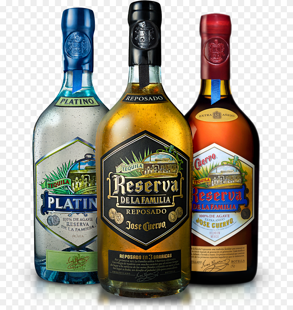 Tequila Cuervo Reserva De La Familia Reposado, Alcohol, Beverage, Liquor, Beer Png Image
