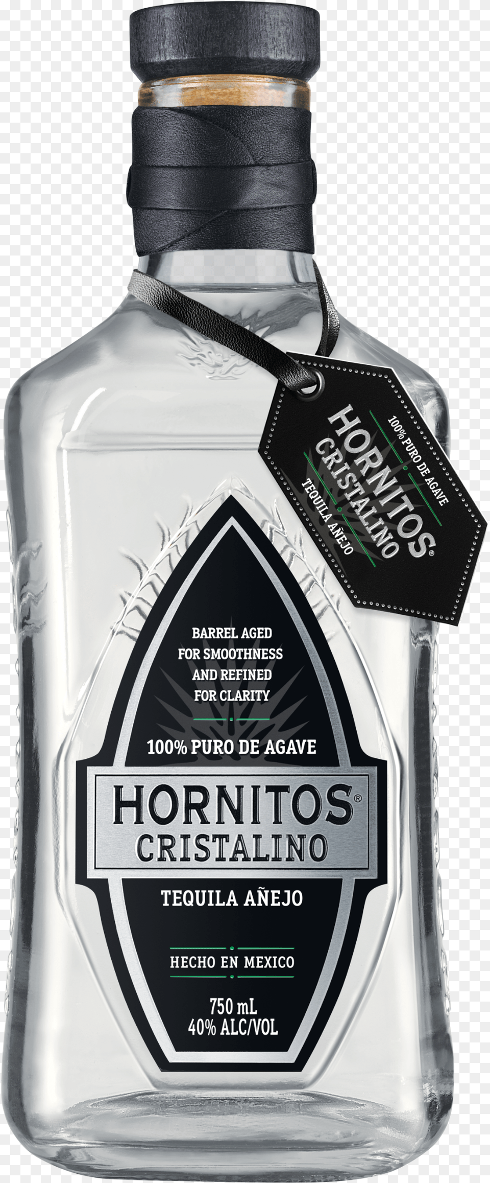 Tequila Hornitos Cristalino, Alcohol, Beverage, Liquor, Gin Free Png