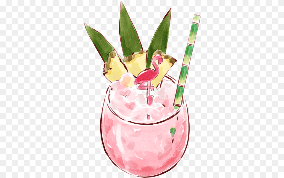 Tequila Mezcal Bitter Orgeat Absinthe And Tropical Illustration, Beverage, Juice, Smoothie, Alcohol Free Transparent Png