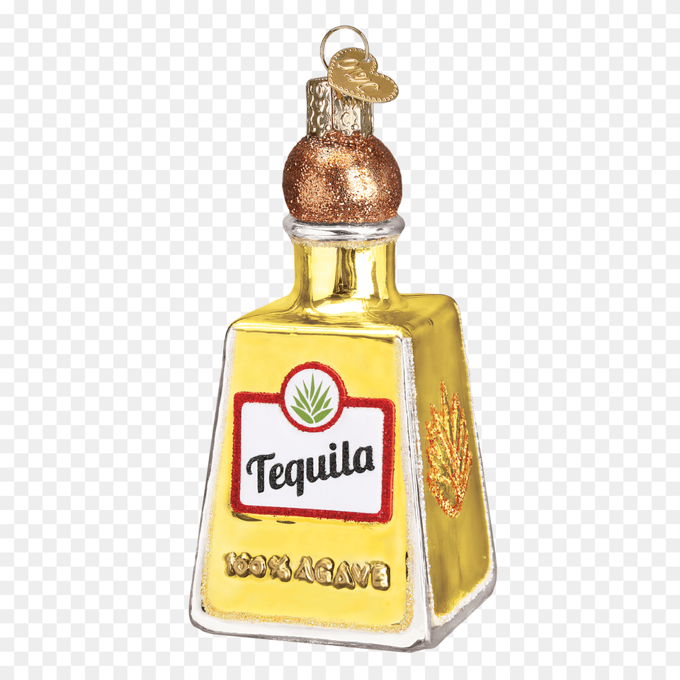 Tequila Ornament Liquor Ornament Christmas, Alcohol, Beverage, Bottle, Cosmetics Png Image