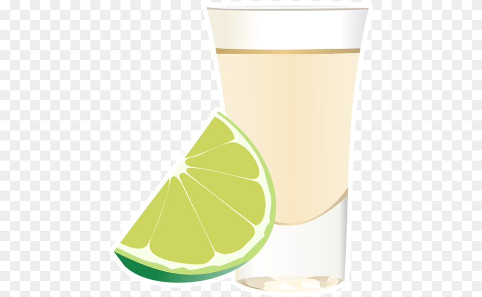 Tequila Shot Shot Glass With Lime, Produce, Citrus Fruit, Food, Fruit Free Png