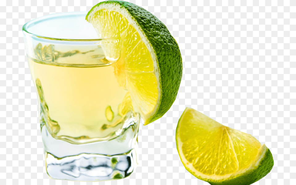 Tequila Shots Transparent Tequila Shots, Produce, Plant, Lime, Fruit Free Png Download