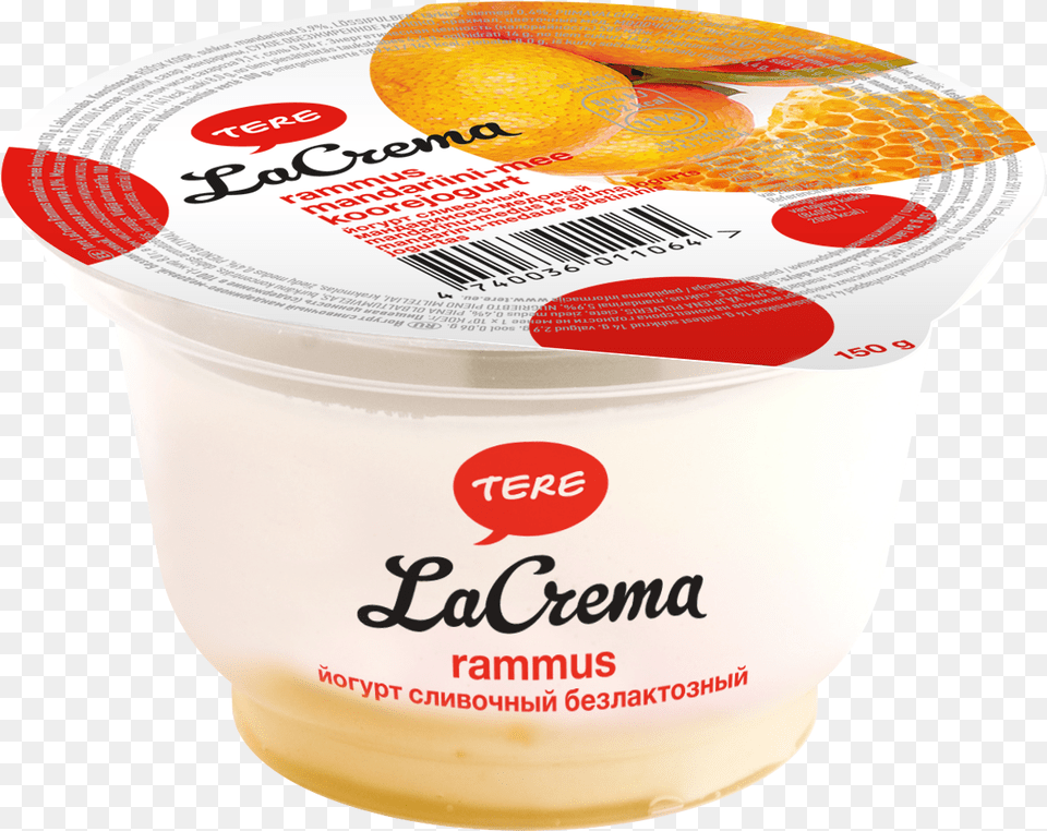 Tere La Crema, Dessert, Food, Yogurt Png
