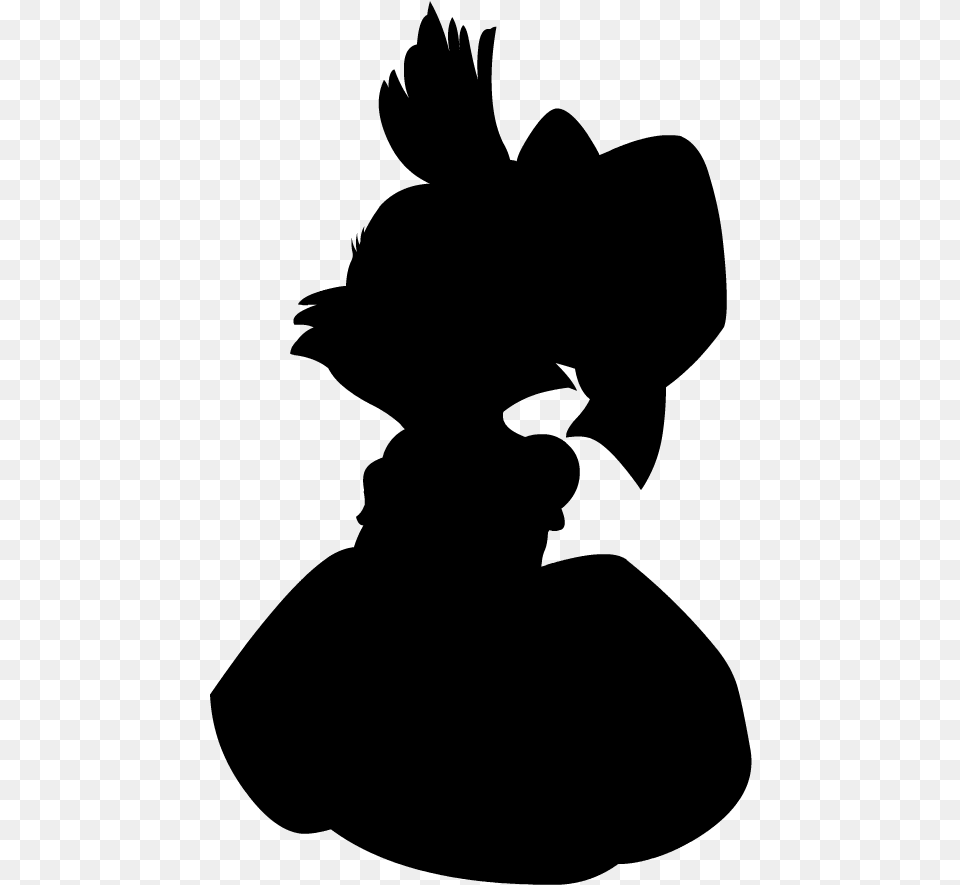 Teresa Brisby Silhouette Shrek, Gray Free Transparent Png