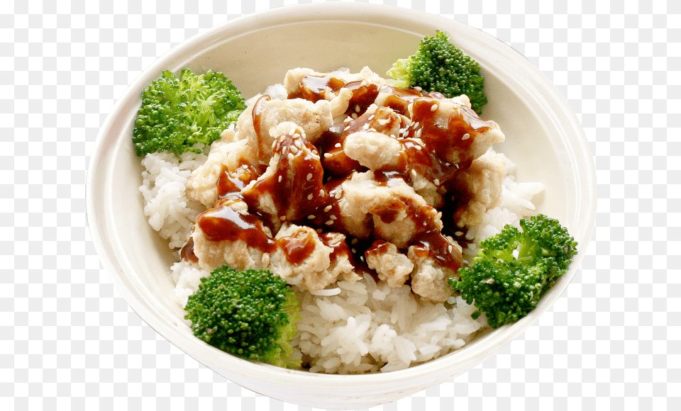 Teriyaki Chicken Teriyaki Chicken With Rice, Broccoli, Food, Plant, Produce Png Image