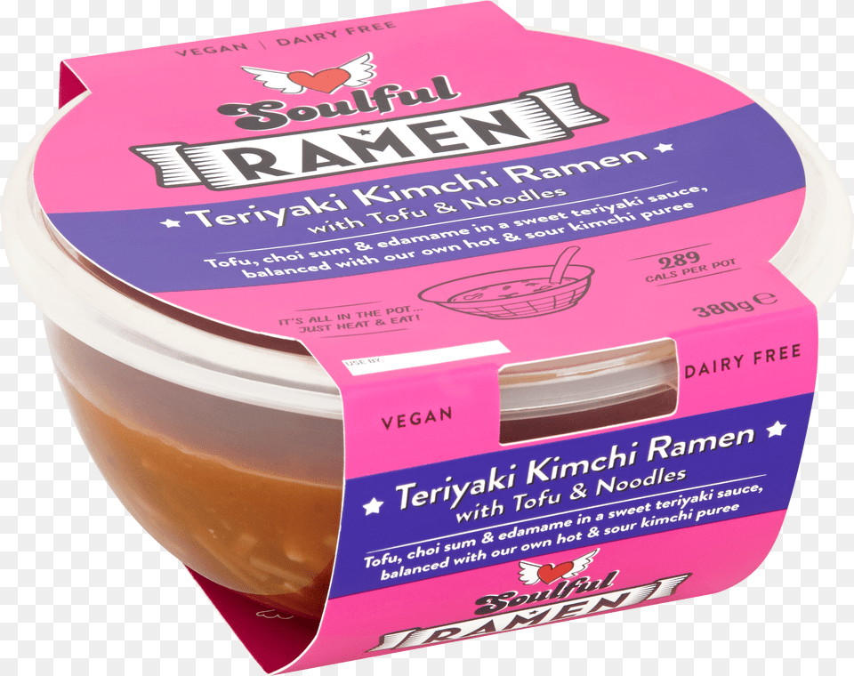 Teriyaki Kimchi Ramen Soulful Teriyaki Kimchi Ramen, Dessert, Food, Yogurt Free Transparent Png
