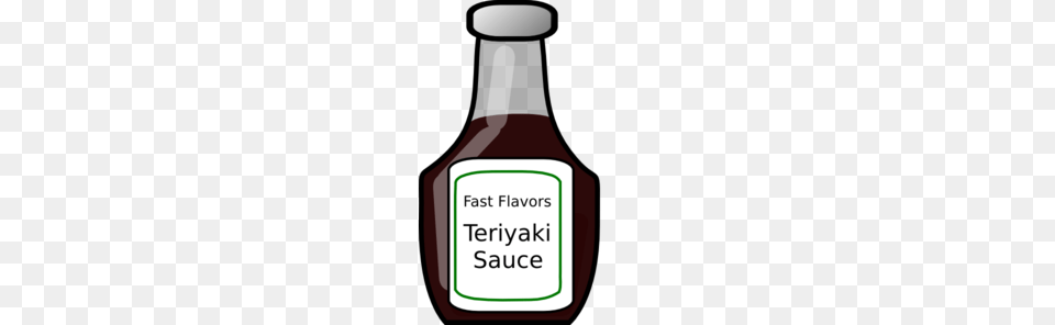 Teriyaki Sauce Bottle Clip Art, Food, Ketchup Free Transparent Png