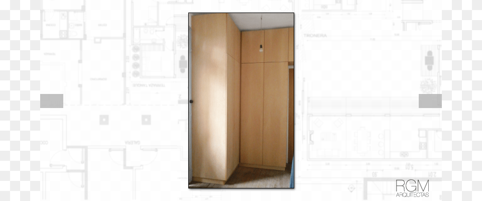 Terminaciones Varias Muebles En Melamina Mesada De Floor, Closet, Cupboard, Furniture, Door Free Png Download