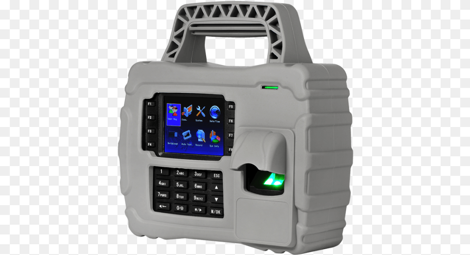 Terminal De Huella Digital Porttil A Prueba De Tripoz Zkteco S922 Biometric Time Amp Attendance, Camera, Electronics, Computer Hardware, Hardware Free Png