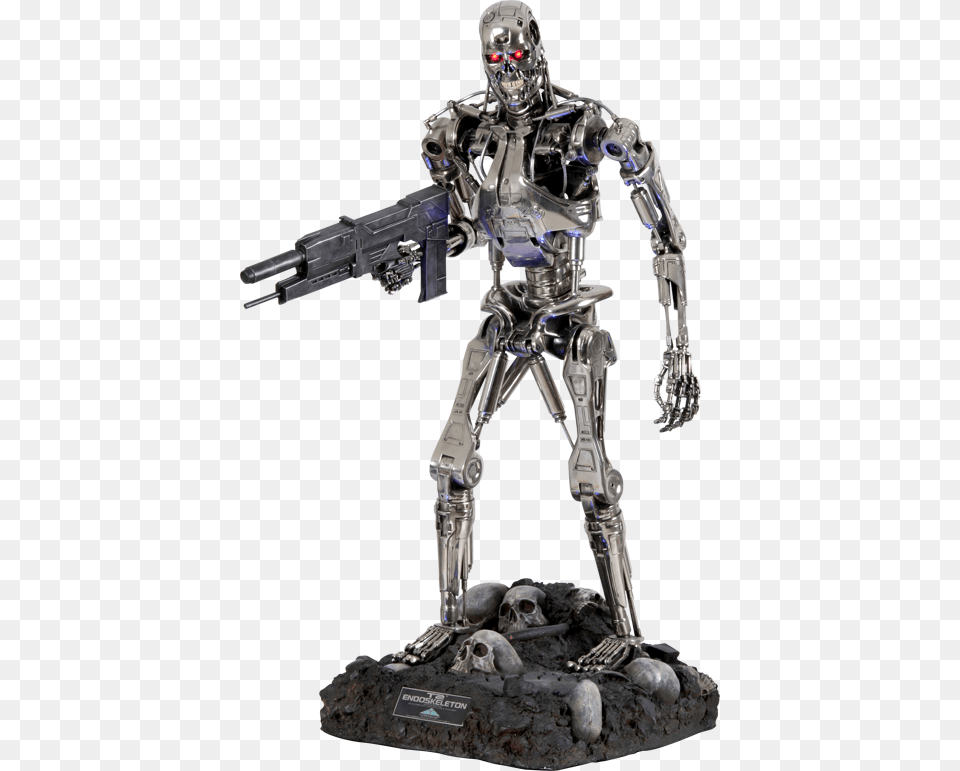 Terminator 1 2 Scale, Robot, Gun, Weapon, E-scooter Png