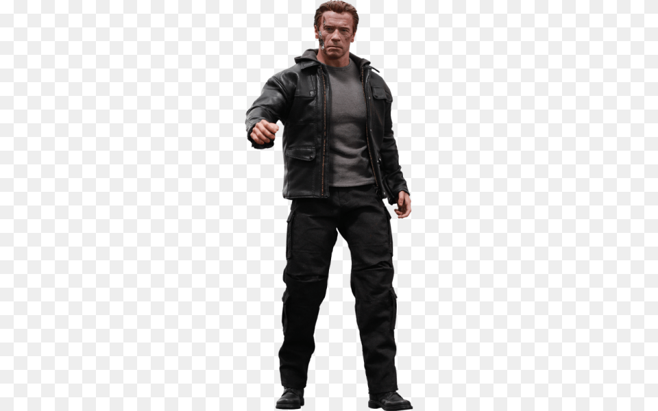 Terminator, Clothing, Coat, Jacket, Adult Free Png