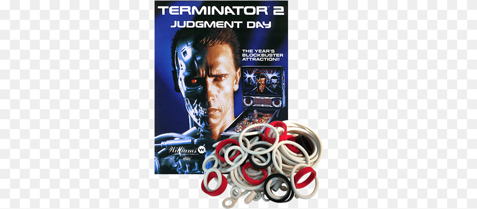 Terminator 2 Judgment Day Mame, Accessories, Advertisement, Jewelry, Adult Free Png Download