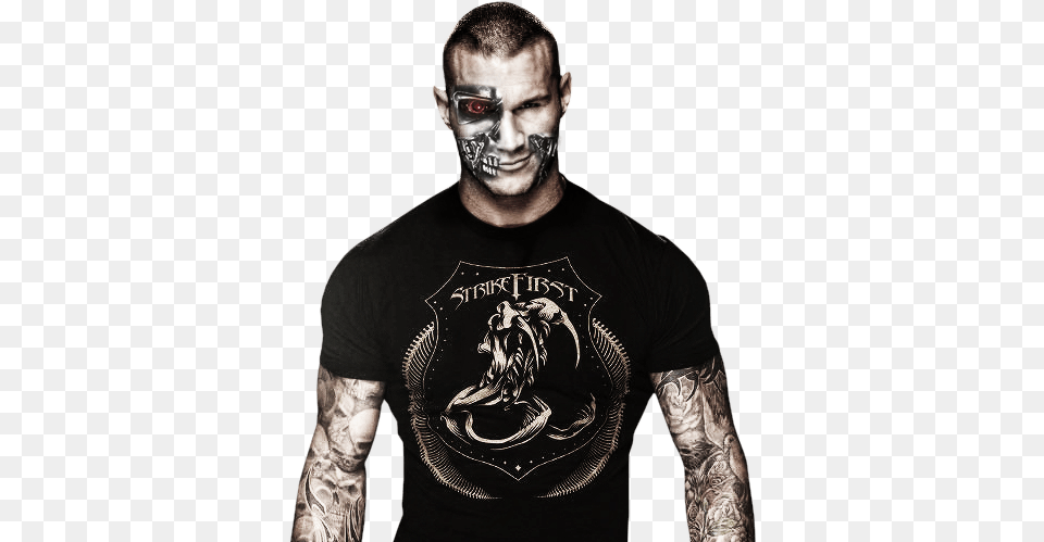 Terminator, Tattoo, T-shirt, Skin, Person Free Png Download