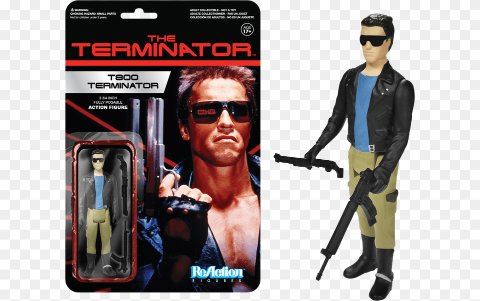 Terminator Arnold, Accessories, Sunglasses, Jacket, Weapon Free Png