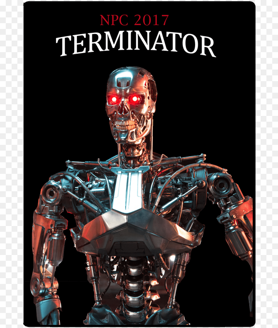 Terminator Arnold, Robot, Adult, Male, Man Free Transparent Png