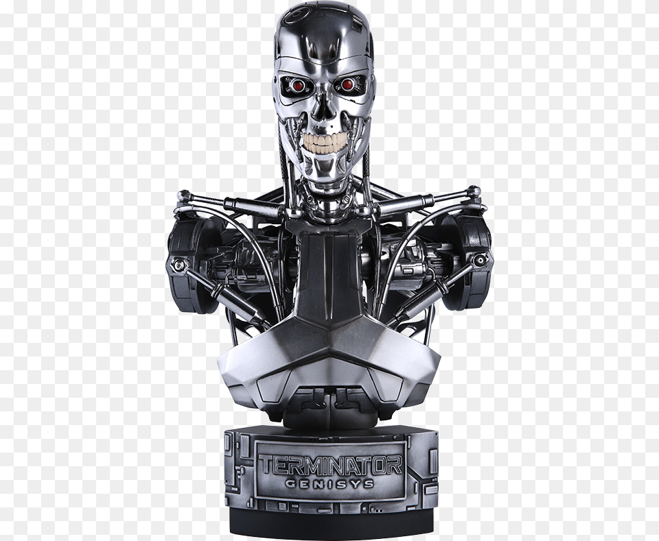 Terminator Bust, Machine, Motor, Engine, Person Free Transparent Png