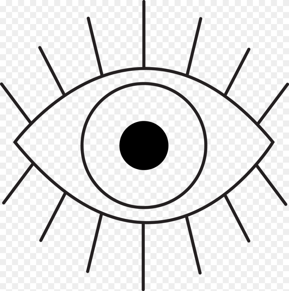 Terminator Eye Eye With Lines Symbol, Emblem, Logo Free Png Download