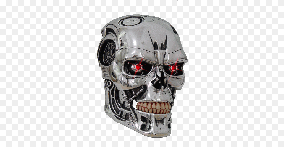 Terminator Face Vector T 800 Terminator Head, Helmet, Appliance, Blow Dryer, Device Free Png Download