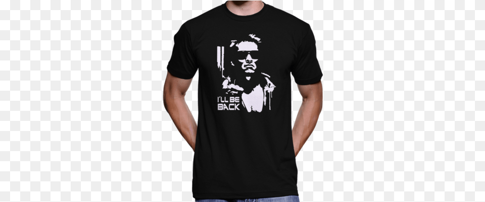 Terminator Good Idea T Shirt, Clothing, T-shirt, Face, Head Free Transparent Png