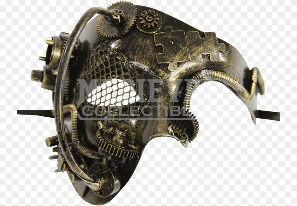 Terminator Half Face Terminator Mask, Bronze, Accessories, Goggles Free Png