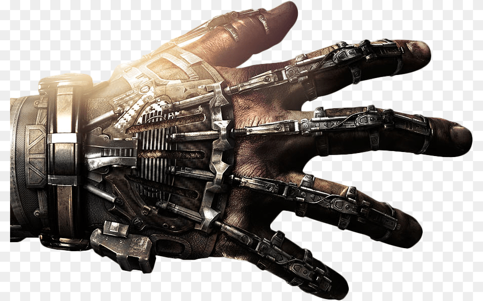 Terminator Hand Call Of Duty Hand, Clothing, Glove, Electronics, Hardware Free Png