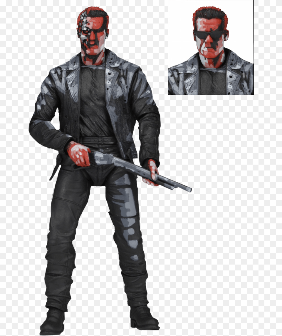 Terminator Judgment Day, Clothing, Coat, Jacket, Adult Free Png