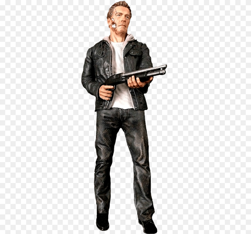 Terminator Terminator Genisys, Weapon, Jacket, Handgun, Gun Png Image