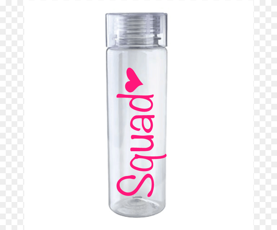 Termo Tipo Nfora Modelo Squad Corazn Water Bottle, Shaker, Water Bottle, Cylinder Png Image