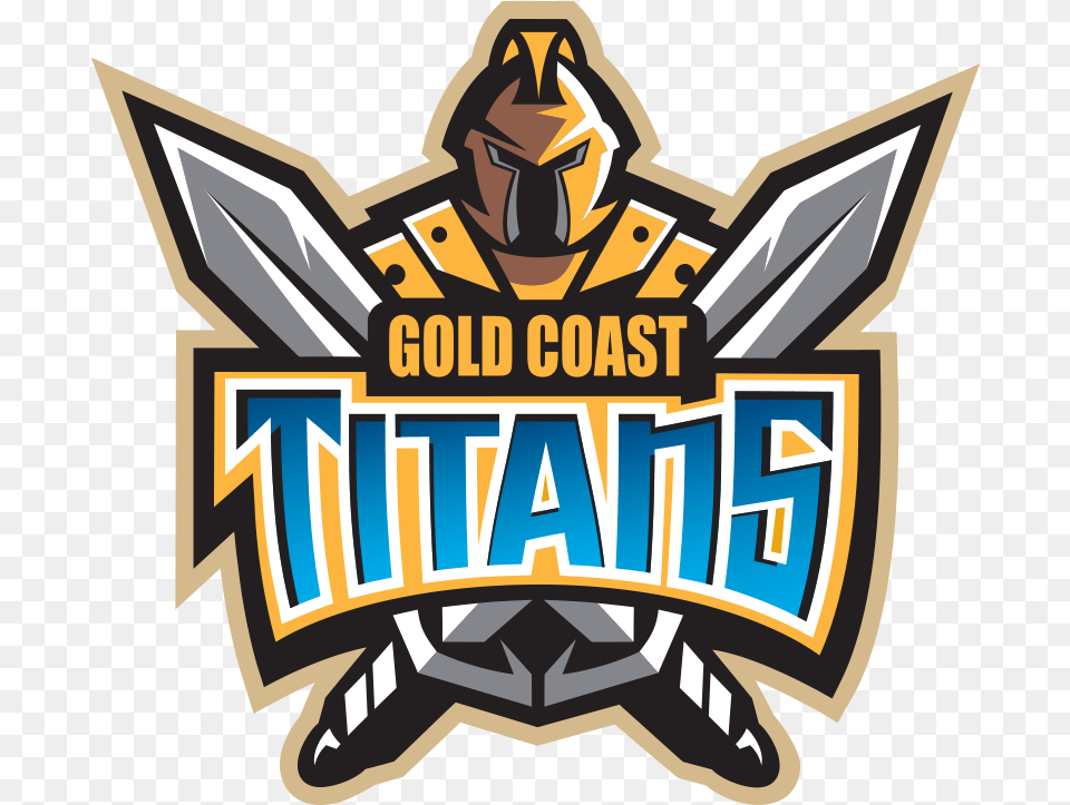 Terms And Conditions Gold Coast Titans Logo, Badge, Emblem, Symbol, Dynamite Png Image