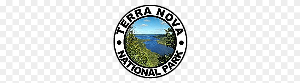 Terra Nova National Park Round Sticker, Land, Nature, Outdoors, Plant Png Image