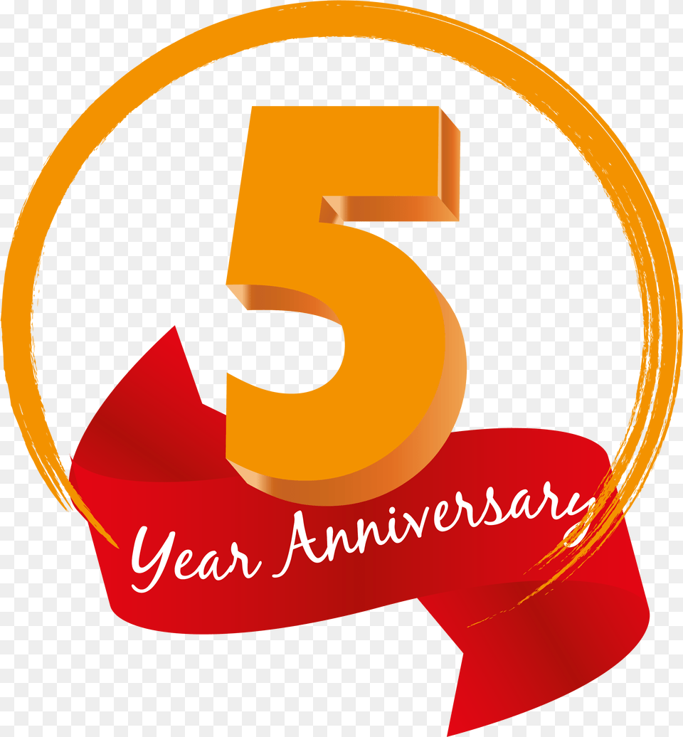 Terra Sounds 5 Year Anniversary Celebration 5 Years Anniversary, Number, Symbol, Text Free Png Download