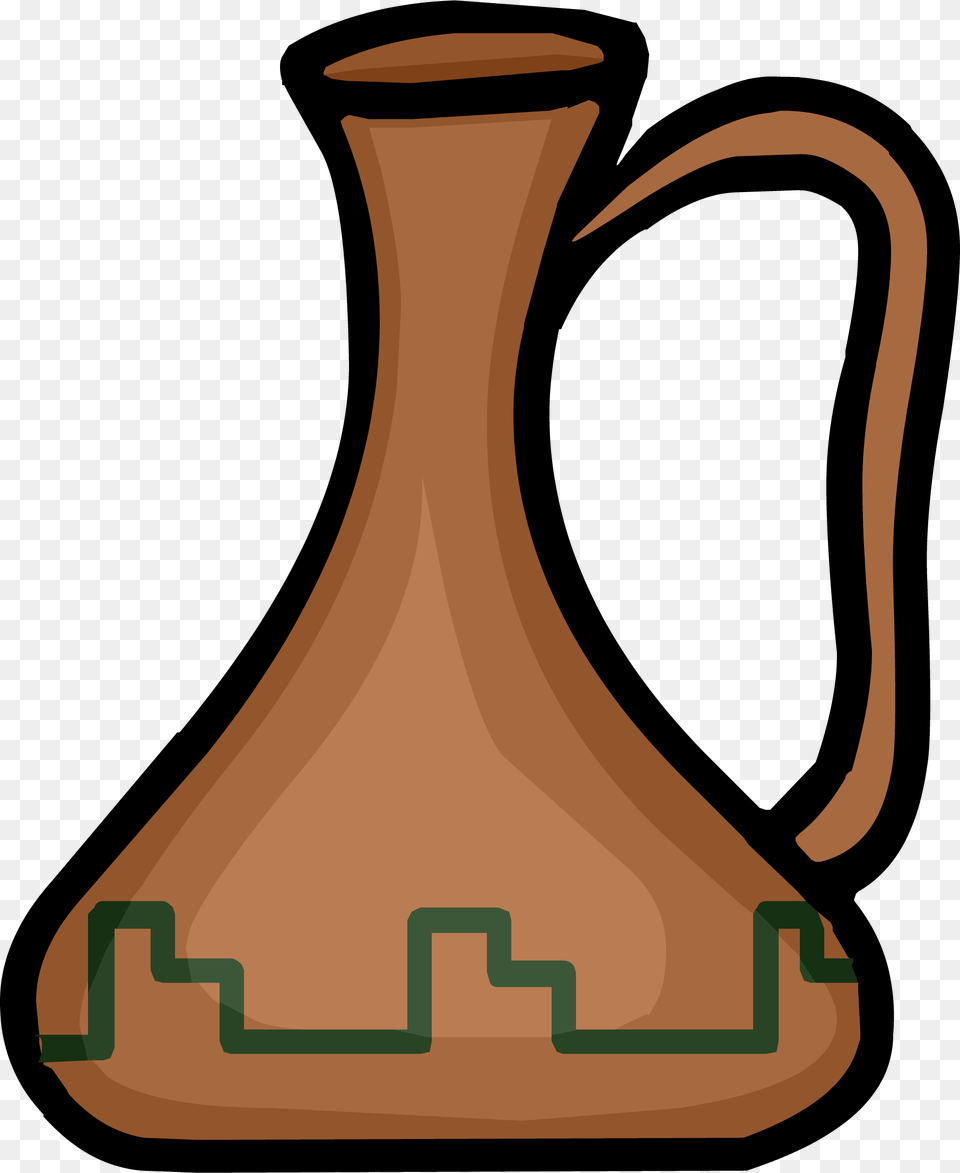 Terracotta Pitcher Club Penguin Vase, Jug, Jar, Pottery, Water Jug Png Image