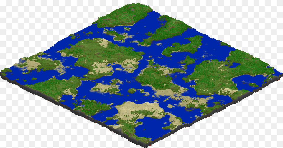 Terrain Generation But With Larger Biomes And Oceans Free Transparent Png