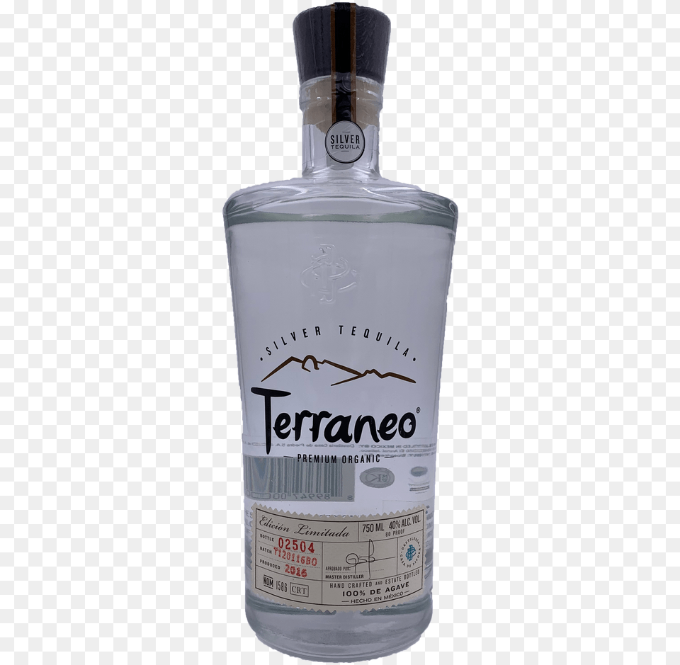 Terraneo Silver Premium Organic Tequila Vodka, Alcohol, Beverage, Gin, Liquor Free Png