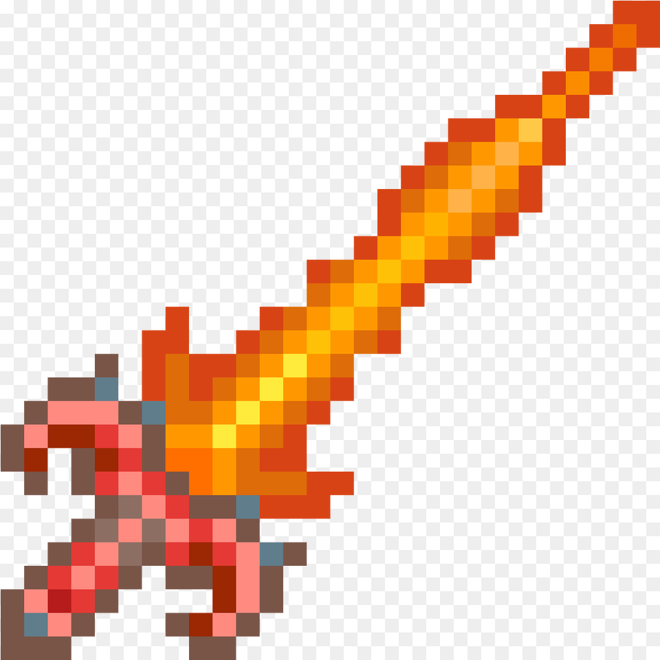 Terraria Fiery Greatsword, Sword, Weapon, Dynamite Free Png