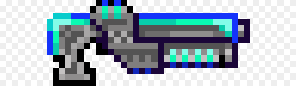 Terraria Gun Pixel Art Png