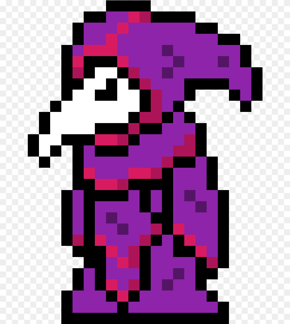 Terraria Lunatic Cultist Sprite Clipart Download Lunatic Cultist, Purple, Art, Graphics Png Image