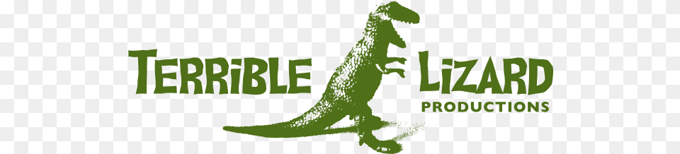 Terrible Lizard Productions Logo Language, Animal, Dinosaur, Reptile, T-rex Free Transparent Png