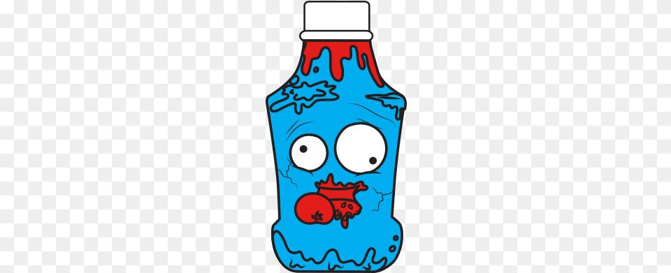 Terrible Tomato Sauce Blue Grossery Gang Snot N Pepper, Bottle Png Image