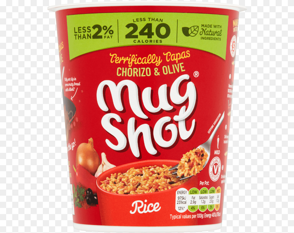 Terrifically Tapas Chorizo Amp Olive Rice Chicken And Sweetcorn Mugshot, Can, Tin, Food, Snack Free Transparent Png